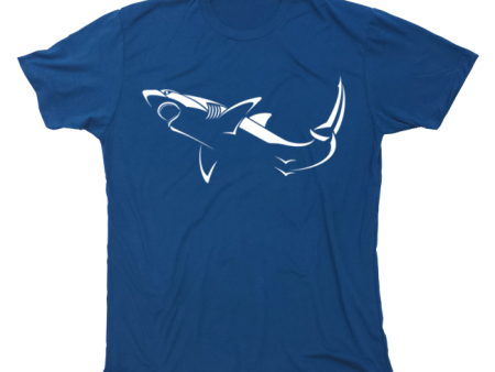 Great White Shark T-Shirt Build-A-Shirt (Front   CO) Online Sale