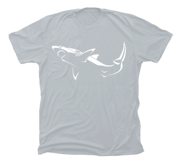 Great White Shark T-Shirt Build-A-Shirt (Front   LG) Cheap