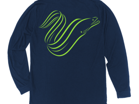 Moray Eel Long Sleeve T-Shirt For Discount