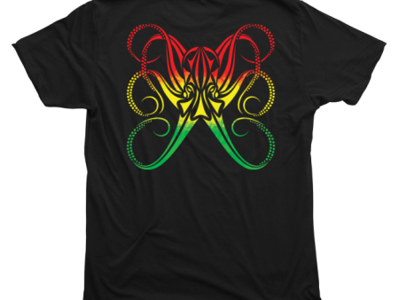 Octopus T-Shirt [Reggae] For Discount