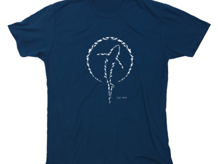 Shark Zen 10th Anniversary T-Shirt [Special Edition   Navy   Front] Sale