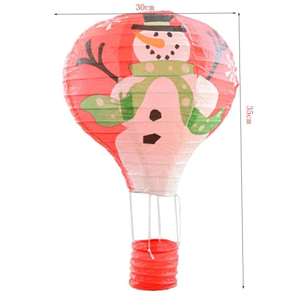 12 inch Hot Air Balloon Paper Lantern Lampshade Wedding Party Home Decor #9 on Sale