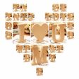 Wooden Alphabet Craft Letter Plaque Wall Hanging Wedding Nursery Decor Y For Cheap