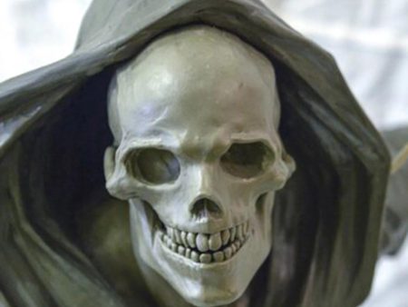 Hand-carved* Decorative SculptureFerryman Crafts Halloween figuras anime Hot on Sale