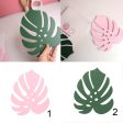 Wooden Big Leaf Craft Kids Room Decor Shelf Display Stand Ornament Pink Online Sale