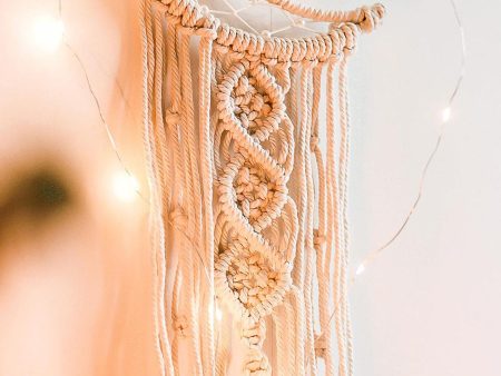 Maxbell  Handmade Boho Lace Dream Catcher Girl s Gift Mobile Wall Hanging Decor Supply