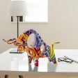 Bull Sculpture 29x10x18cm Artist Tabletop Shelf Animal Ox Figurine Type A Discount